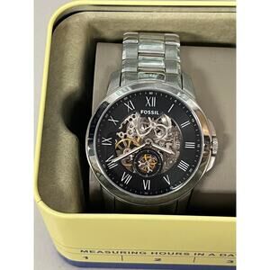 Fossil ME3055 Grant Automatic Mineral Crystal Men's Watch